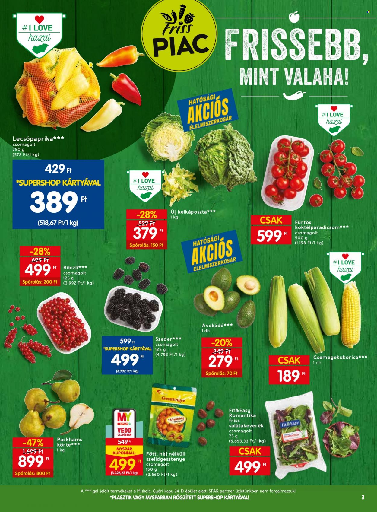 SPAR akciós újságok - 2023.08.10 - 2023.08.16. Oldal 3