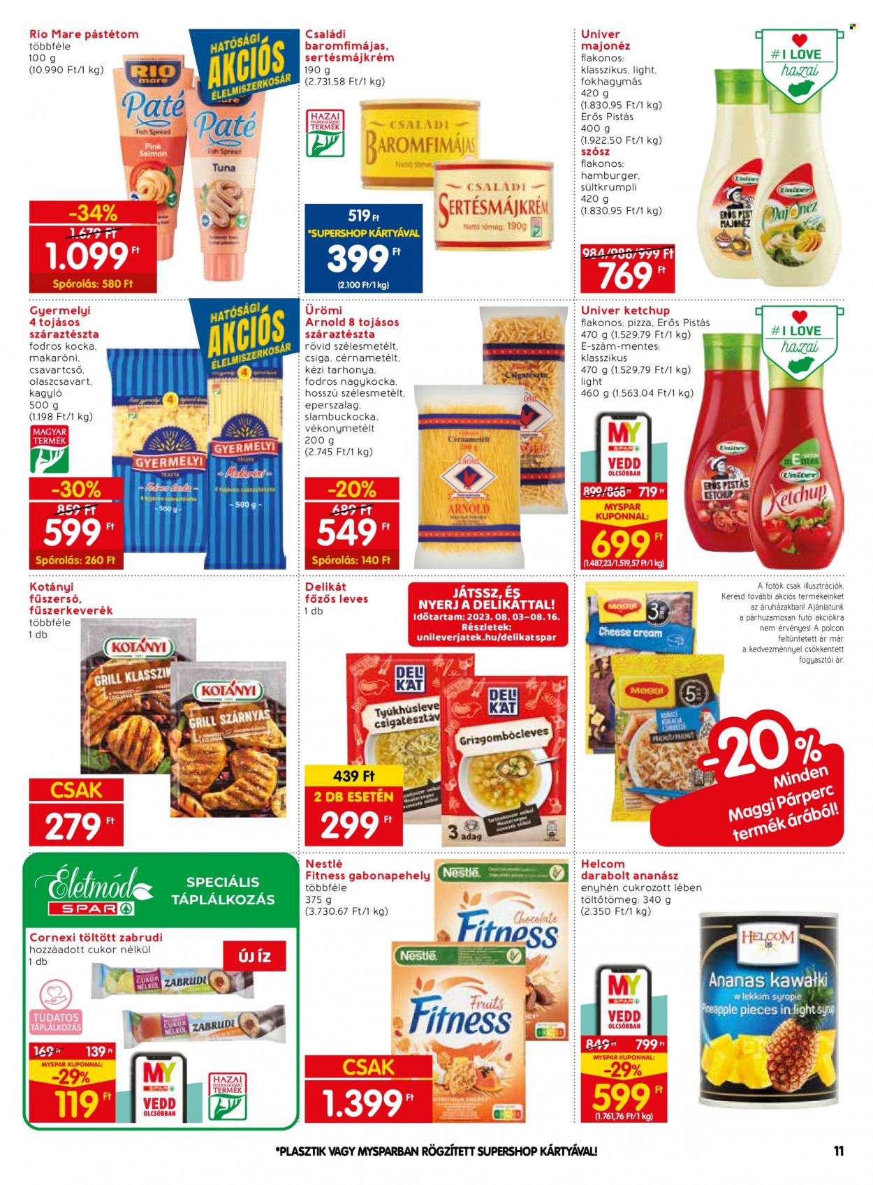 SPAR akciós újságok - 2023.08.10 - 2023.08.16. Oldal 15