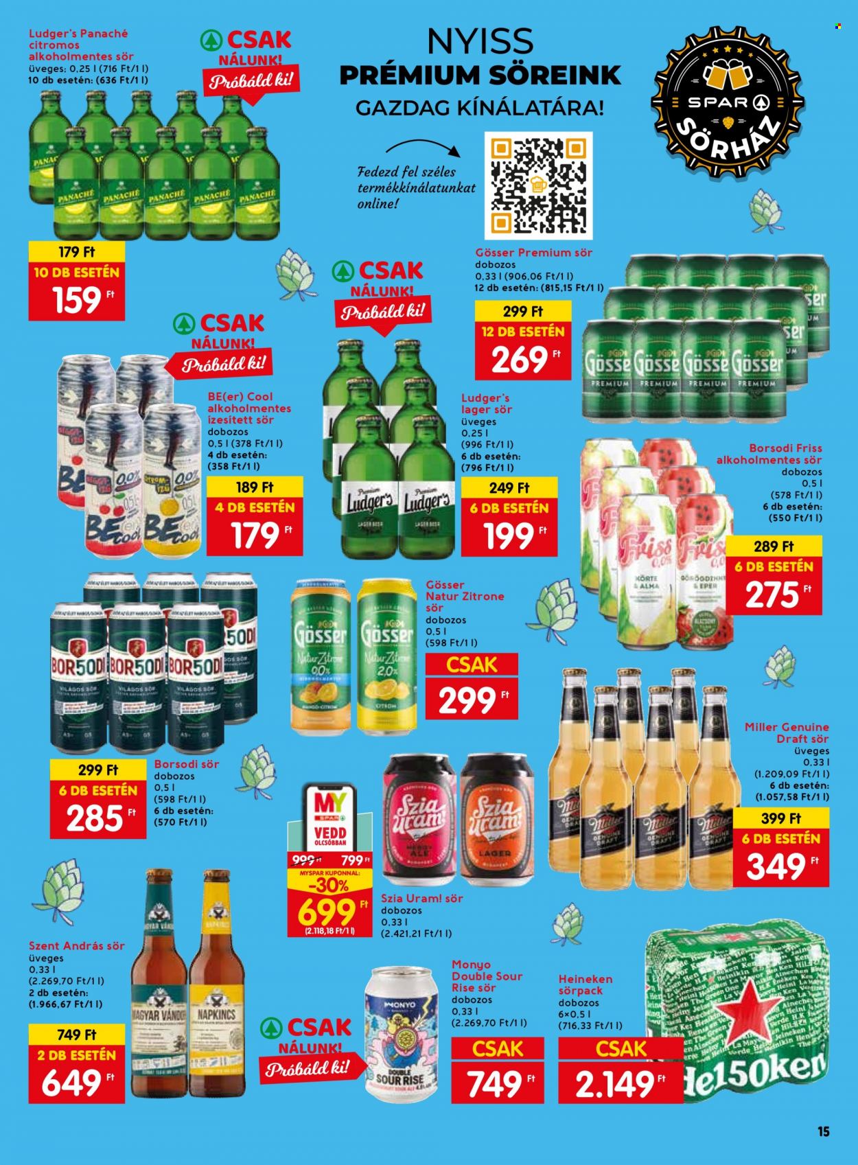 SPAR akciós újságok - 2023.08.10 - 2023.08.16. Oldal 21