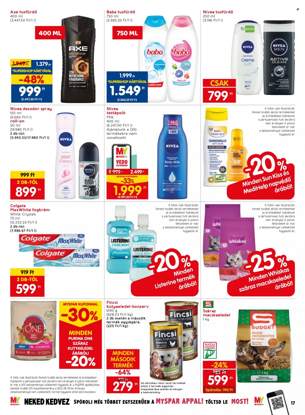 SPAR akciós újságok - 2023.08.10 - 2023.08.16. Oldal 25