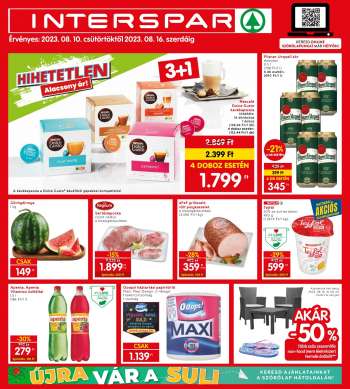 Újság INTERSPAR - 2023.08.10 - 2023.08.16.