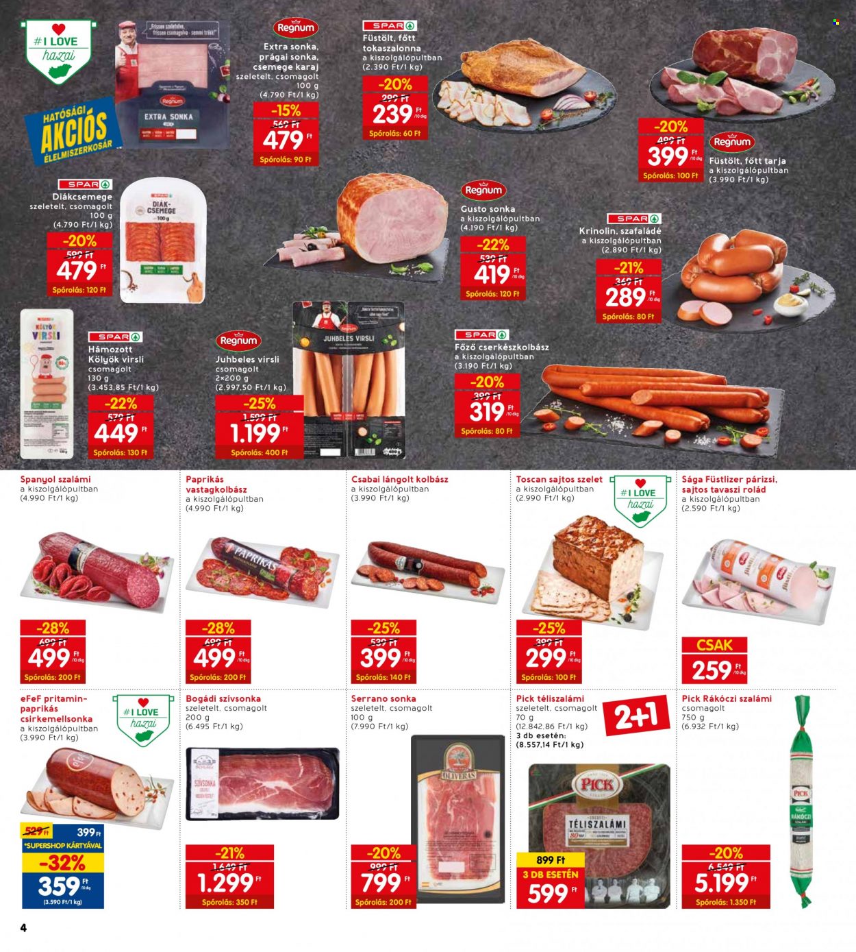 INTERSPAR akciós újságok - 2023.08.10 - 2023.08.16. Oldal 6