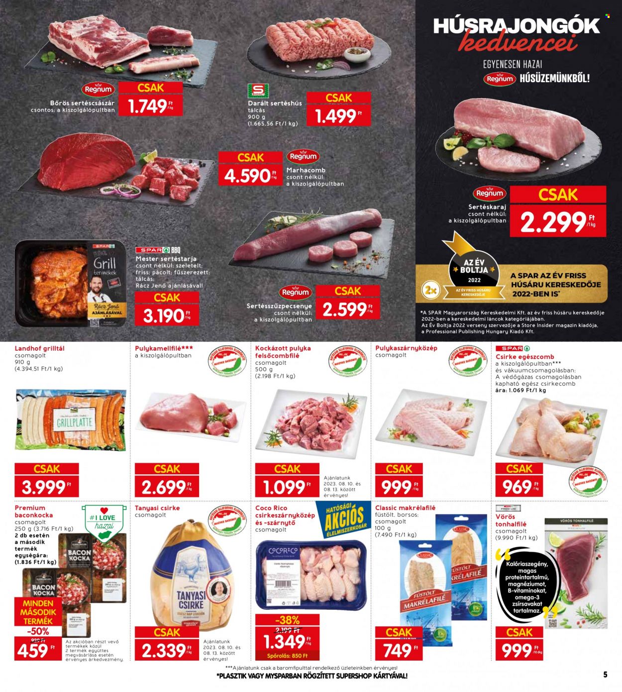INTERSPAR akciós újságok - 2023.08.10 - 2023.08.16. Oldal 7