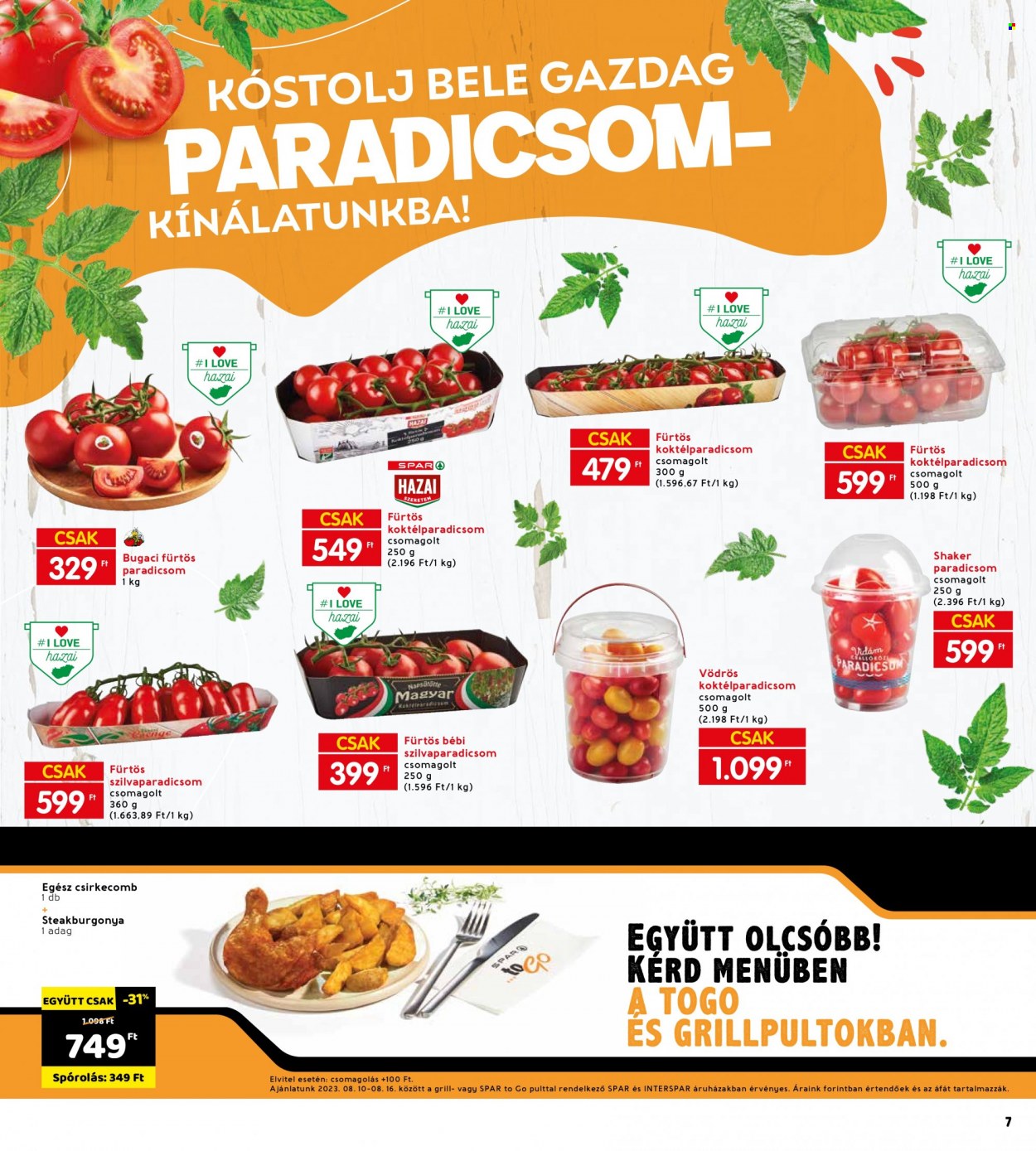 INTERSPAR akciós újságok - 2023.08.10 - 2023.08.16. Oldal 9