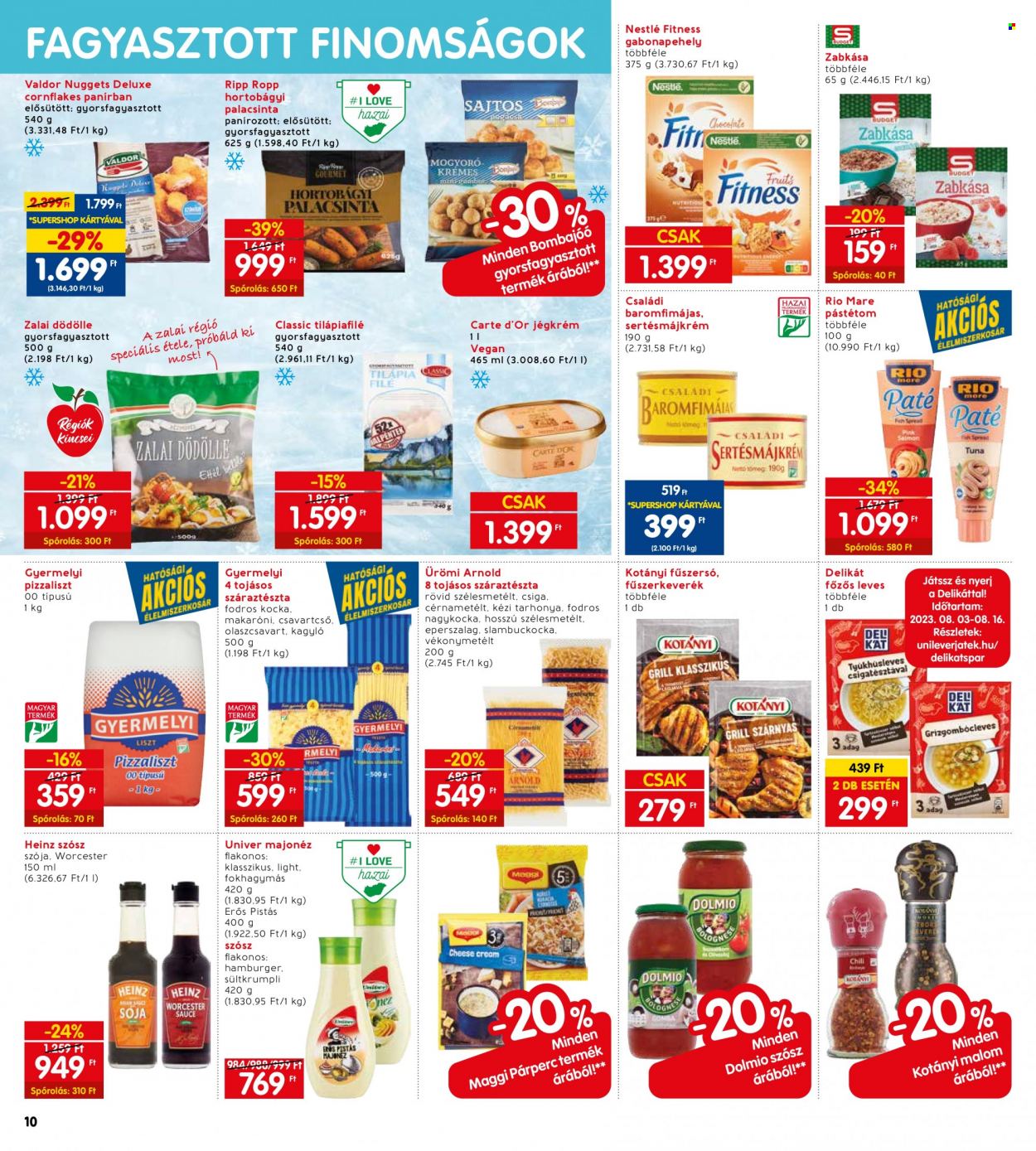 INTERSPAR akciós újságok - 2023.08.10 - 2023.08.16. Oldal 14
