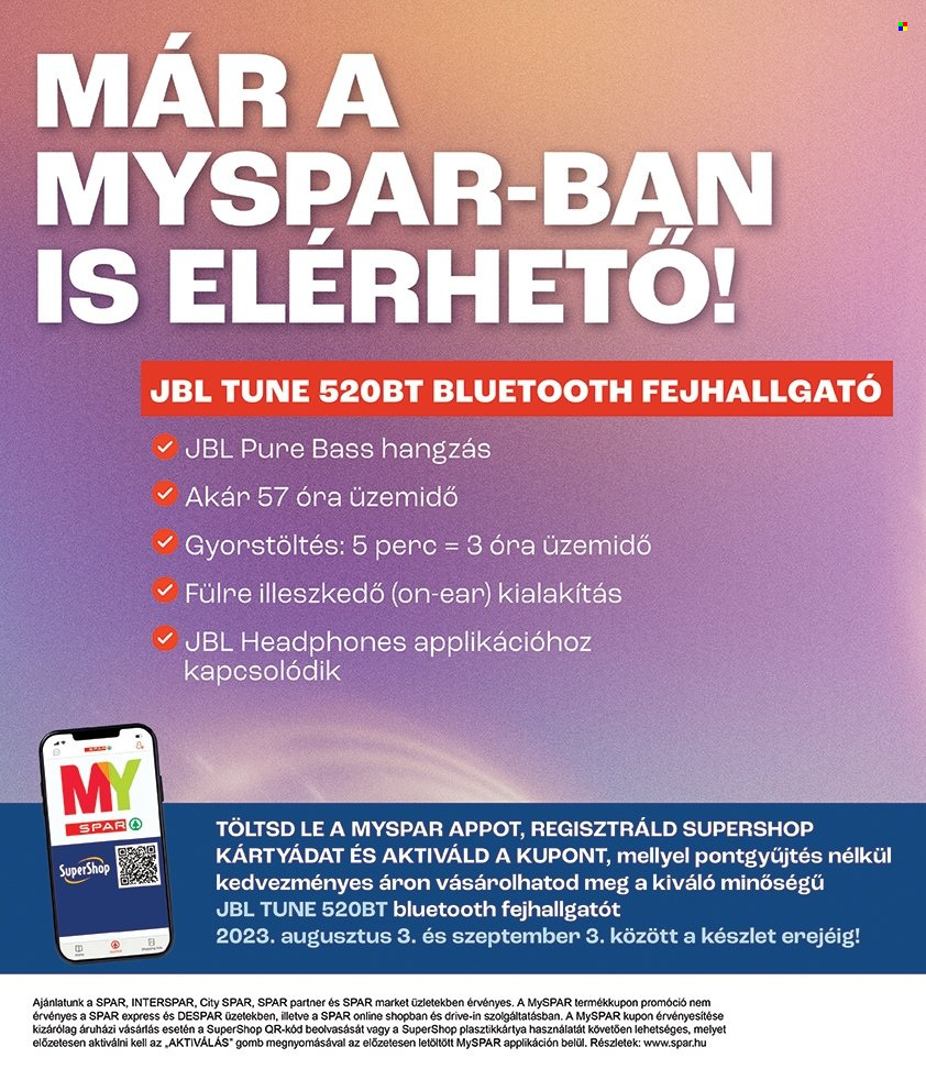 INTERSPAR akciós újságok - 2023.08.10 - 2023.08.16. Oldal 18