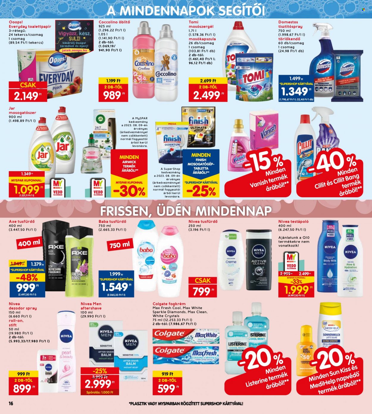 INTERSPAR akciós újságok - 2023.08.10 - 2023.08.16. Oldal 24