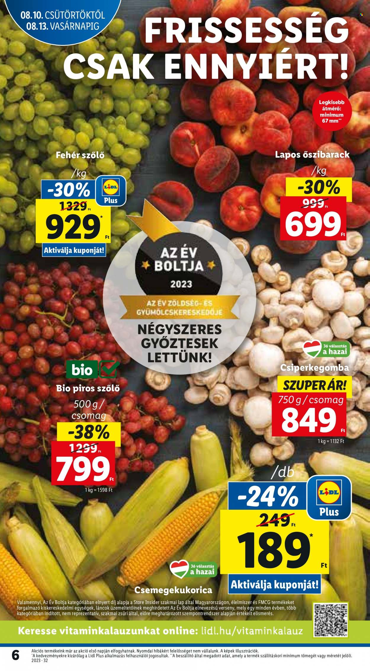 Lidl akciós újságok - 2023.08.10 - 2023.08.16. Oldal 6