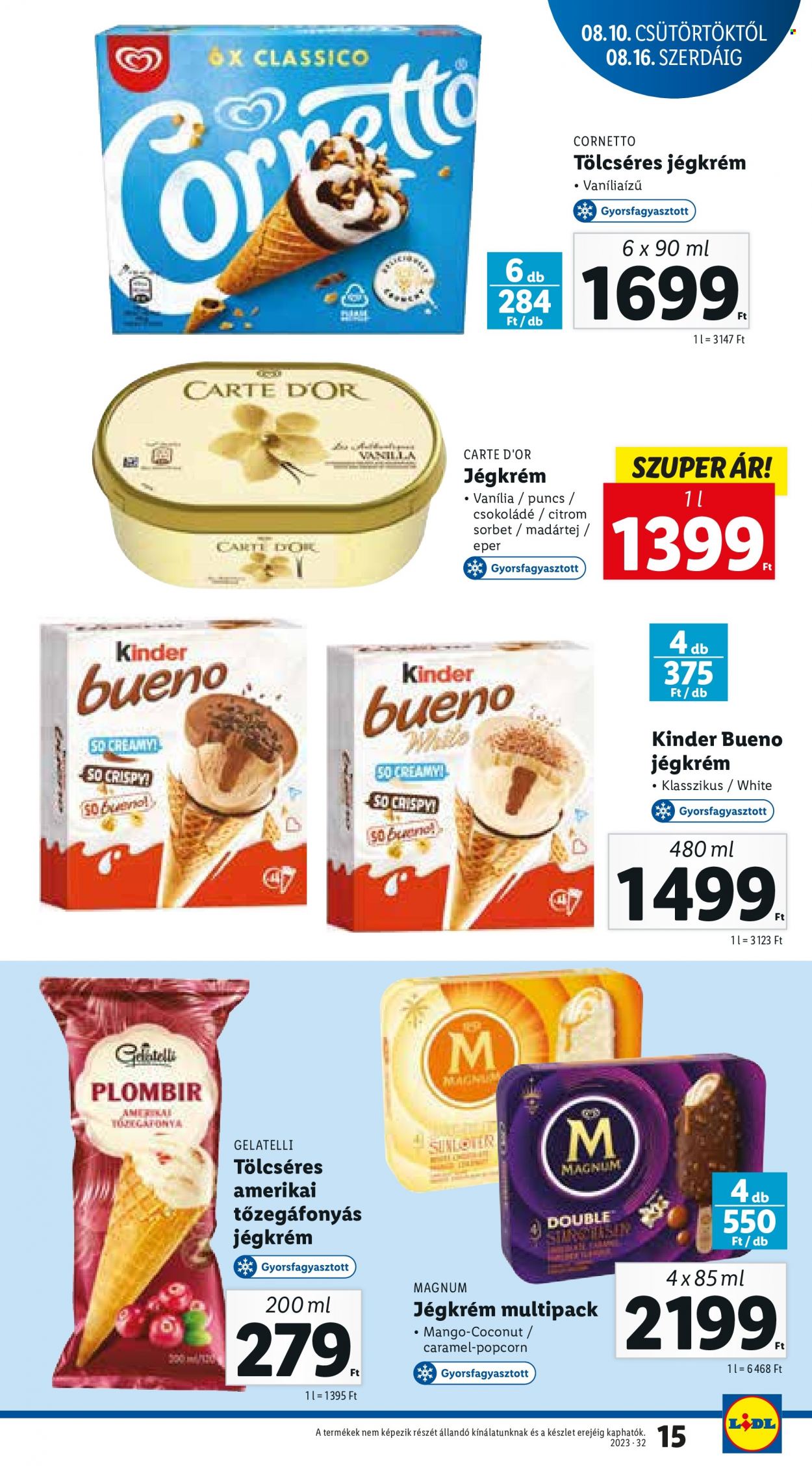 Lidl akciós újságok - 2023.08.10 - 2023.08.16. Oldal 15