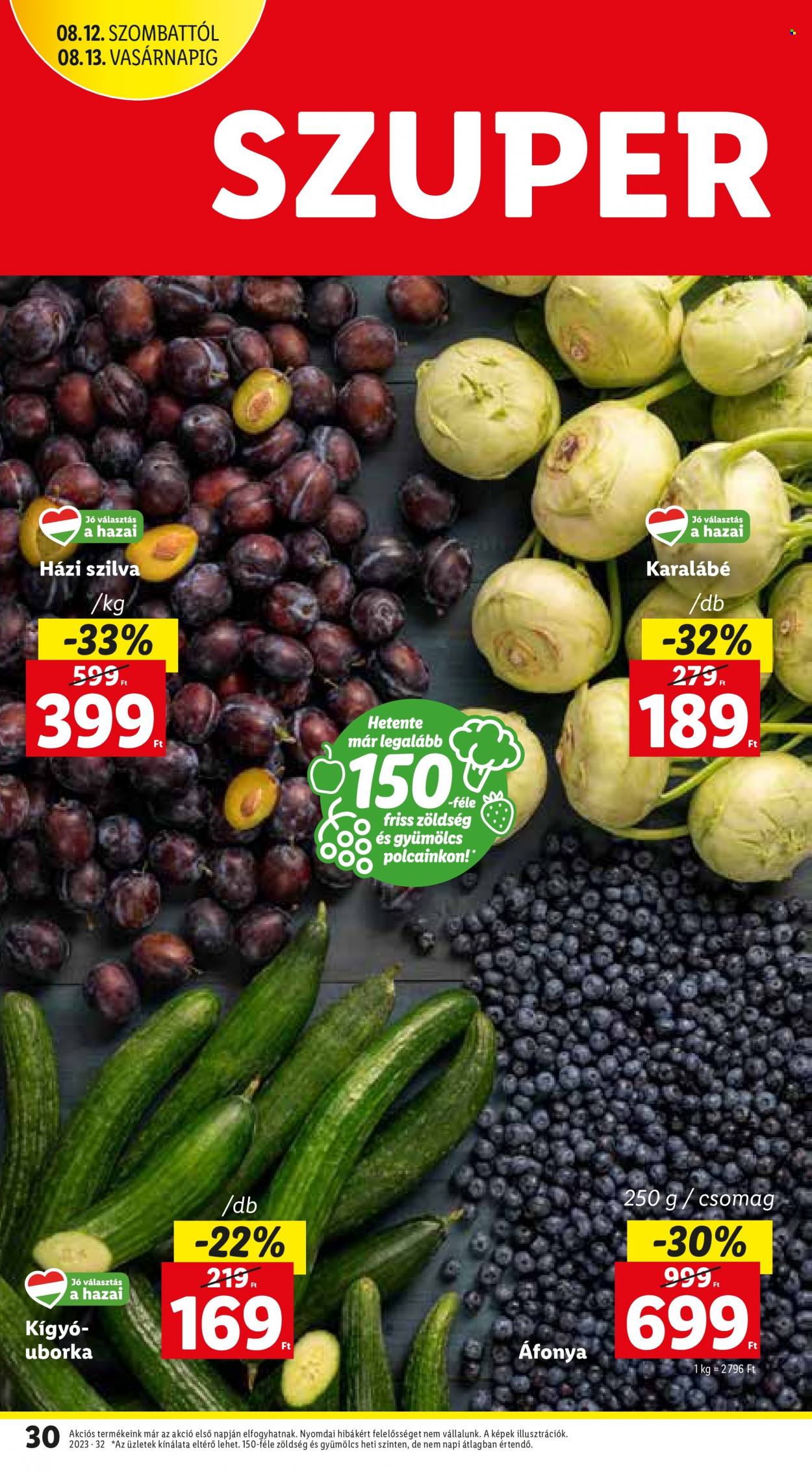 Lidl akciós újságok - 2023.08.10 - 2023.08.16. Oldal 30
