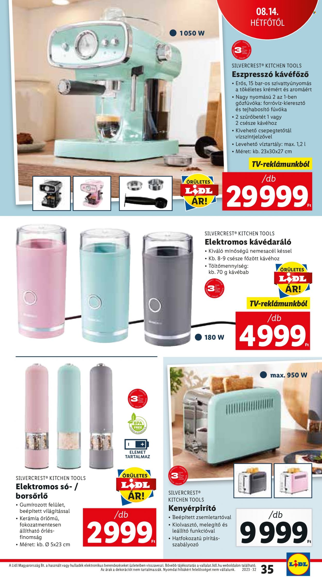 Lidl akciós újságok - 2023.08.10 - 2023.08.16. Oldal 35