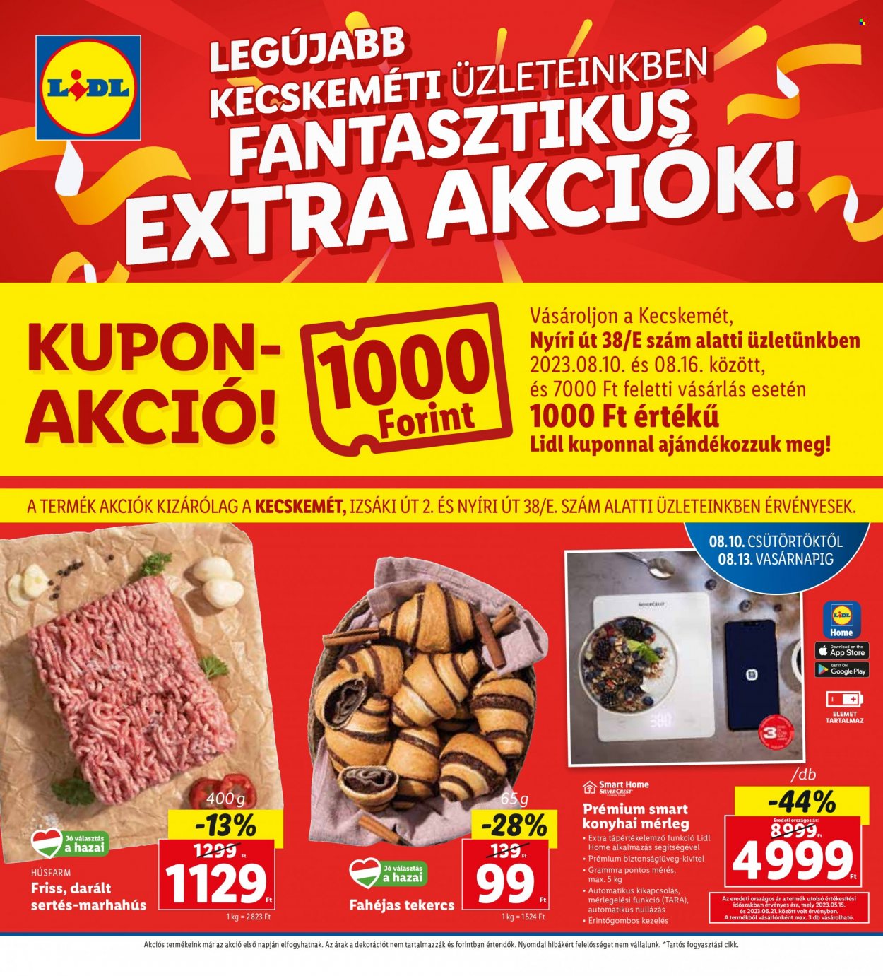 Lidl akciós újságok - 2023.08.10 - 2023.08.13. Oldal 1
