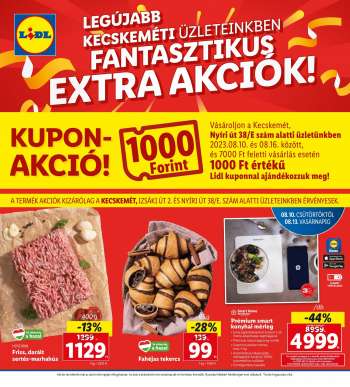 Újság Lidl - 2023.08.10 - 2023.08.13.