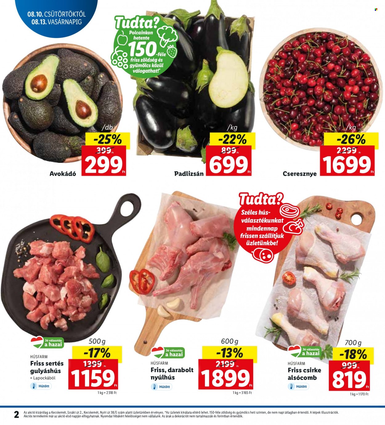 Lidl akciós újságok - 2023.08.10 - 2023.08.13. Oldal 2