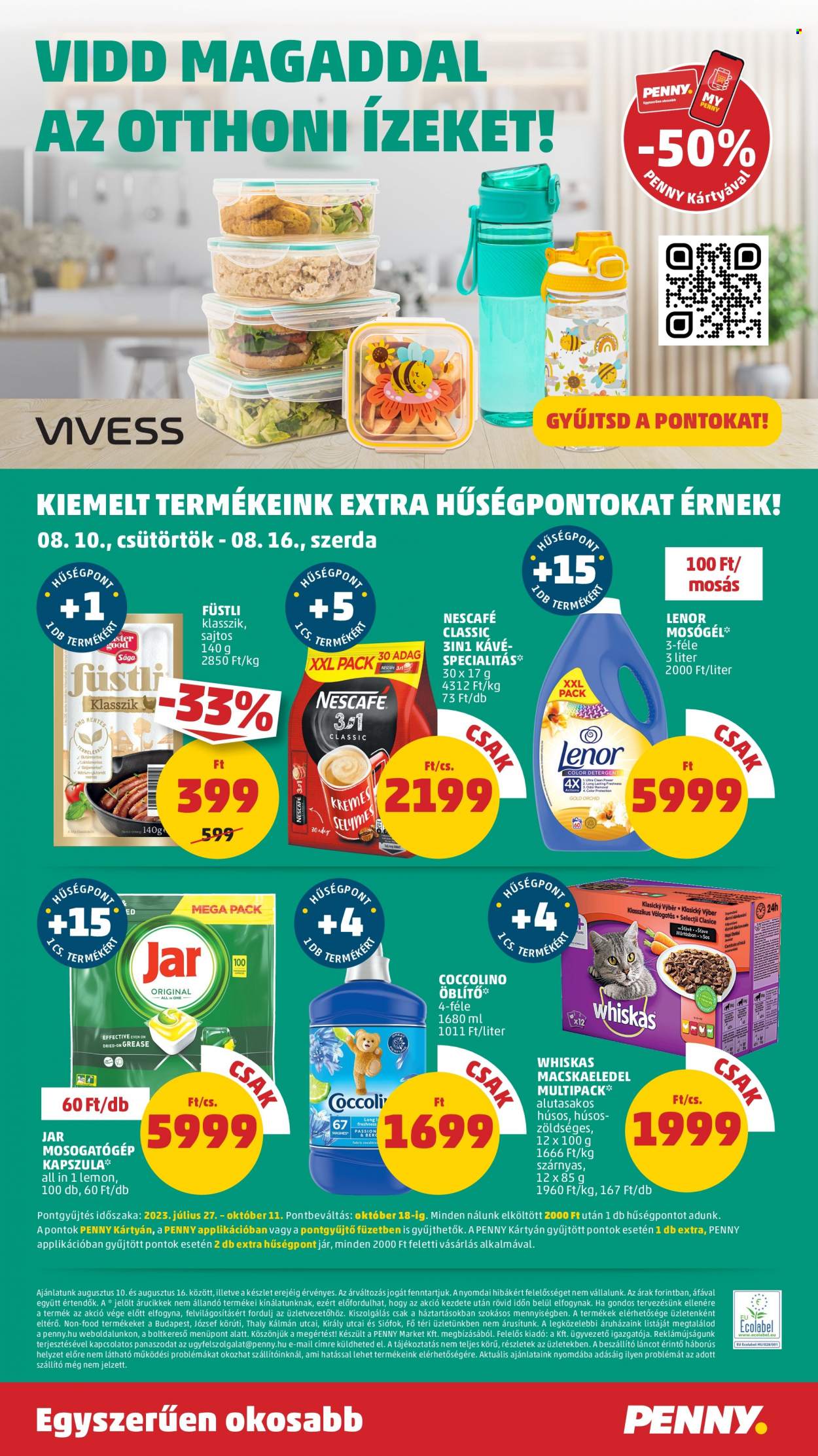 Penny Market akciós újságok - 2023.08.10 - 2023.08.16. Oldal 24
