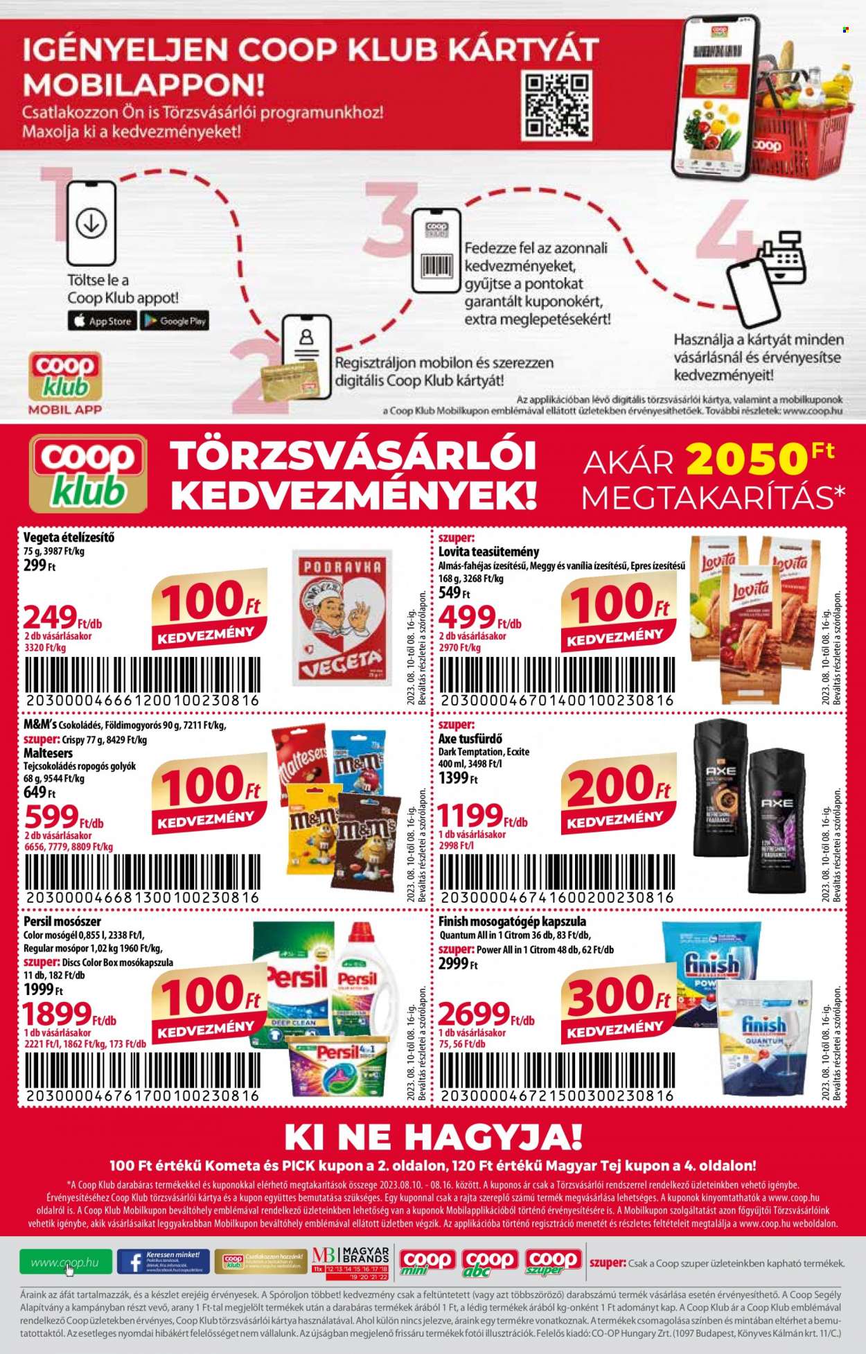 Coop akciós újságok - 2023.08.10 - 2023.08.16. Oldal 8