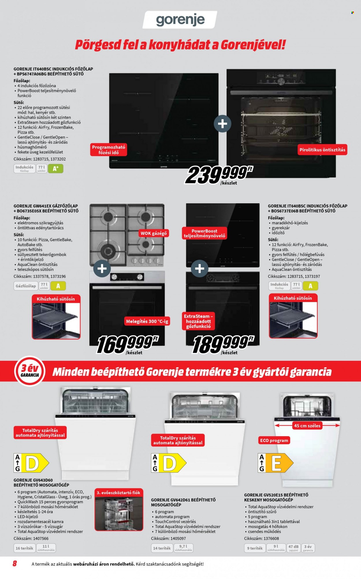 MediaMarkt akciós újságok - 2023.08.07 - 2023.08.31. Oldal 8
