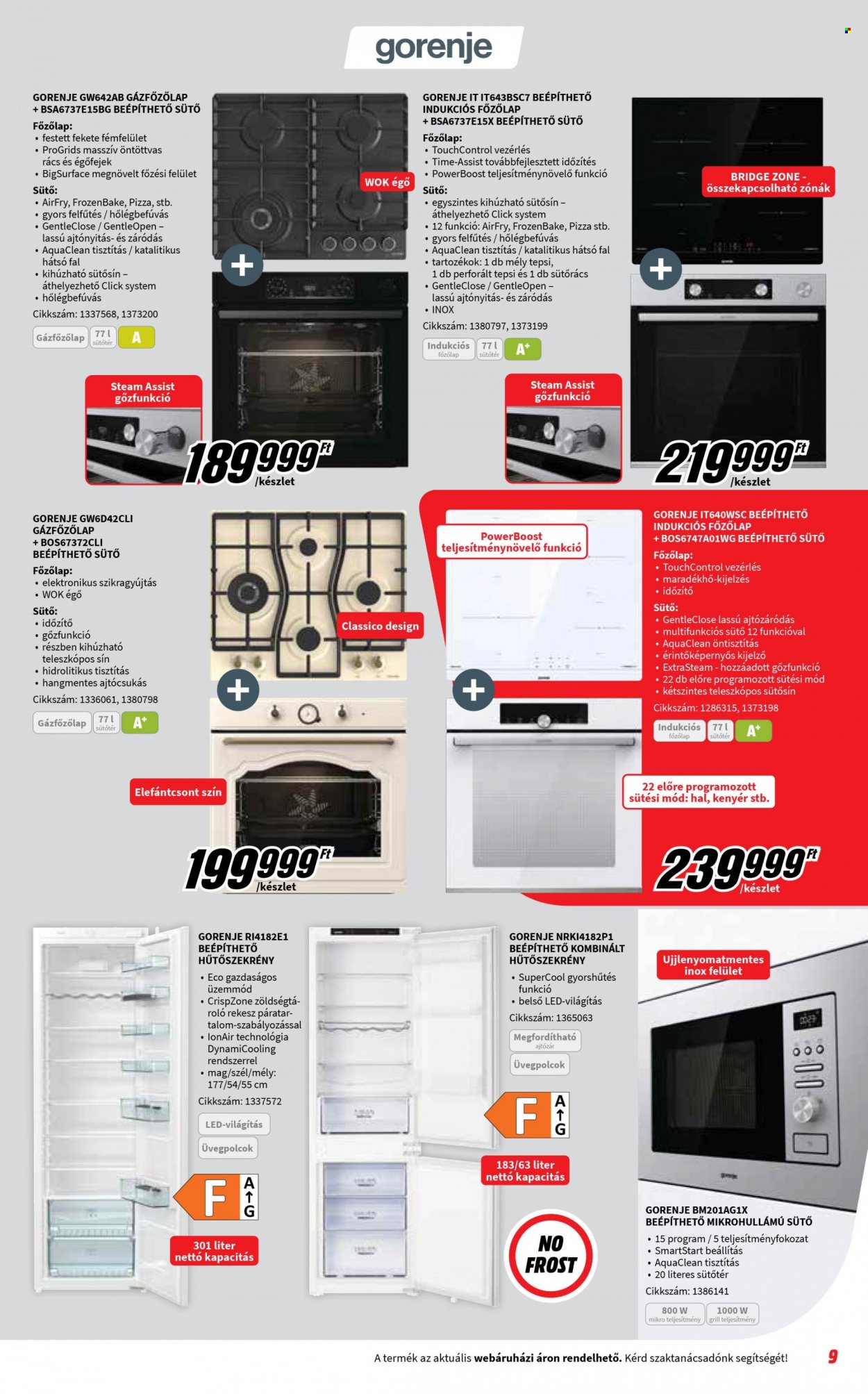 MediaMarkt akciós újságok - 2023.08.07 - 2023.08.31. Oldal 9