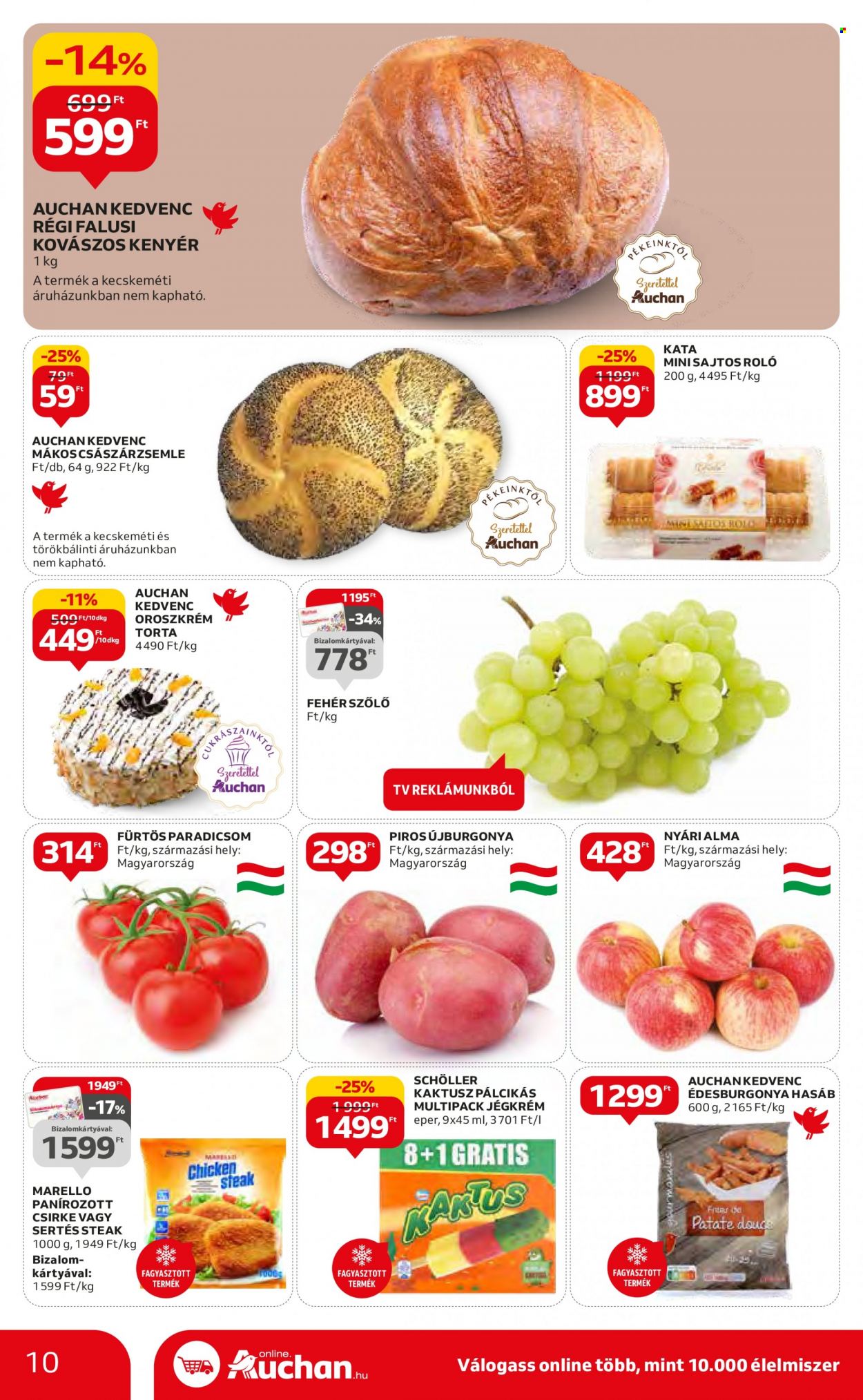 Auchan akciós újságok - 2023.08.10 - 2023.08.16. Oldal 10