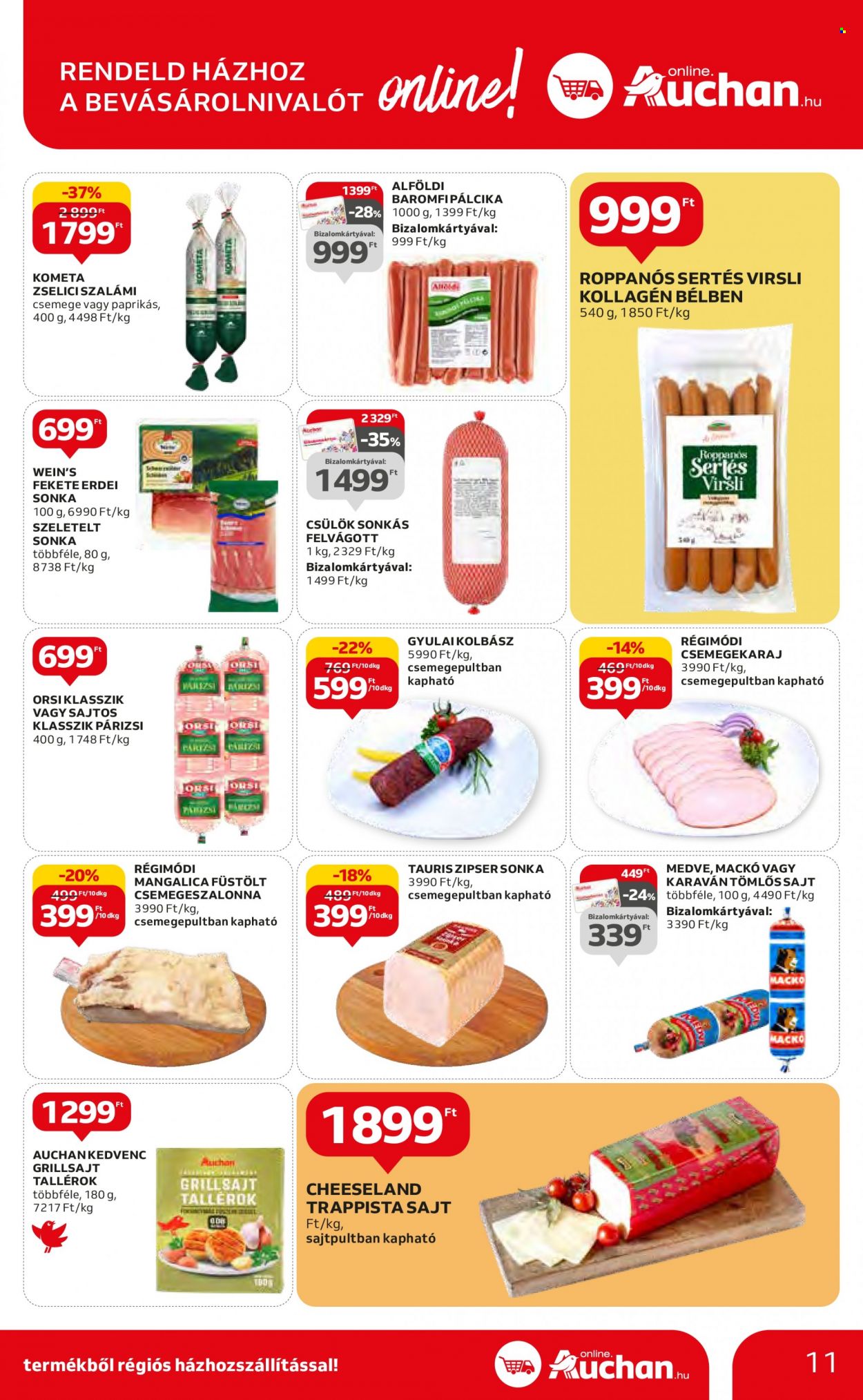Auchan akciós újságok - 2023.08.10 - 2023.08.16. Oldal 11