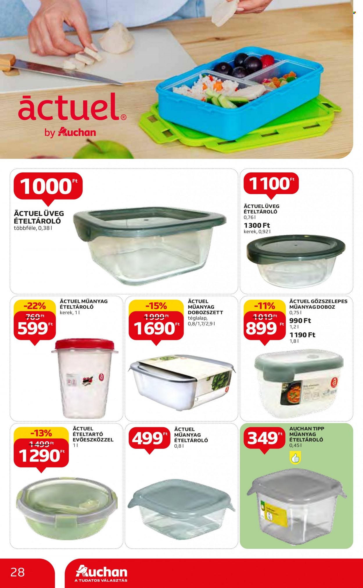 Auchan akciós újságok - 2023.08.10 - 2023.08.16. Oldal 28