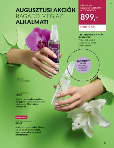 Avon akciós újságok - 2023.08.01 - 2023.08.31. Oldal 21