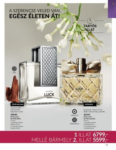 Avon akciós újságok - 2023.08.01 - 2023.08.31. Oldal 75