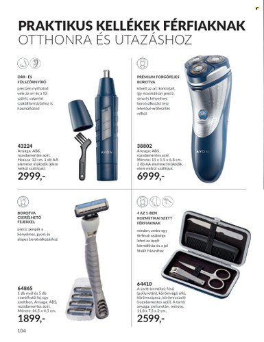 Avon akciós újságok - 2023.08.01 - 2023.08.31. Oldal 108