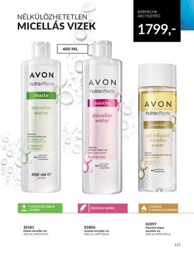 Avon akciós újságok - 2023.08.01 - 2023.08.31. Oldal 125