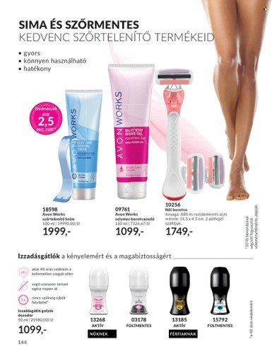 Avon akciós újságok - 2023.08.01 - 2023.08.31. Oldal 150
