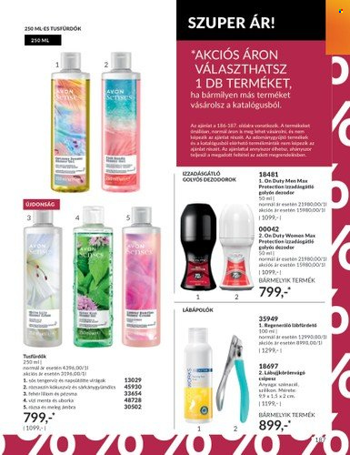 Avon akciós újságok - 2023.08.01 - 2023.08.31. Oldal 193