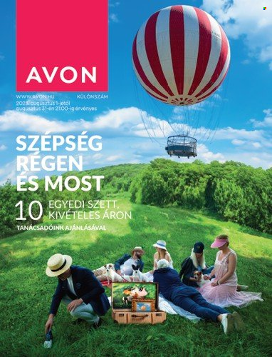 Avon akciós újságok - 2023.08.01 - 2023.08.31. Oldal 1