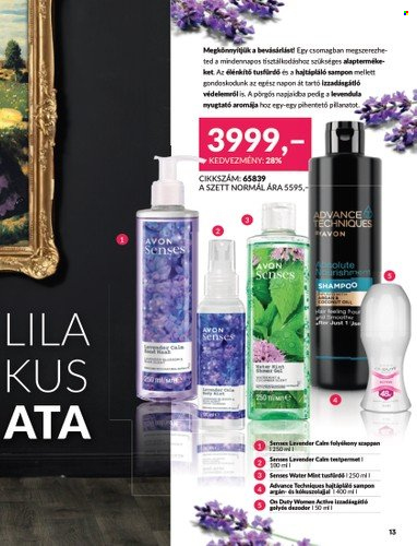 Avon akciós újságok - 2023.08.01 - 2023.08.31. Oldal 13