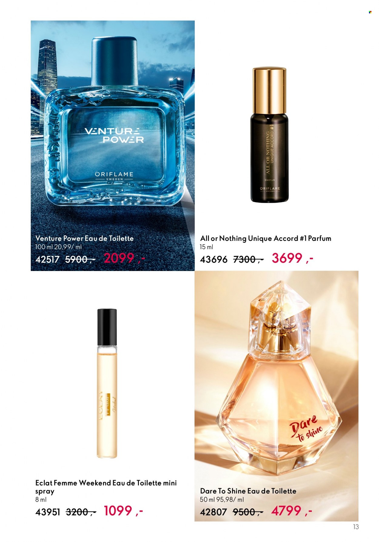 Oriflame akciós újságok - 2023.08.09 - 2023.08.29. Oldal 13
