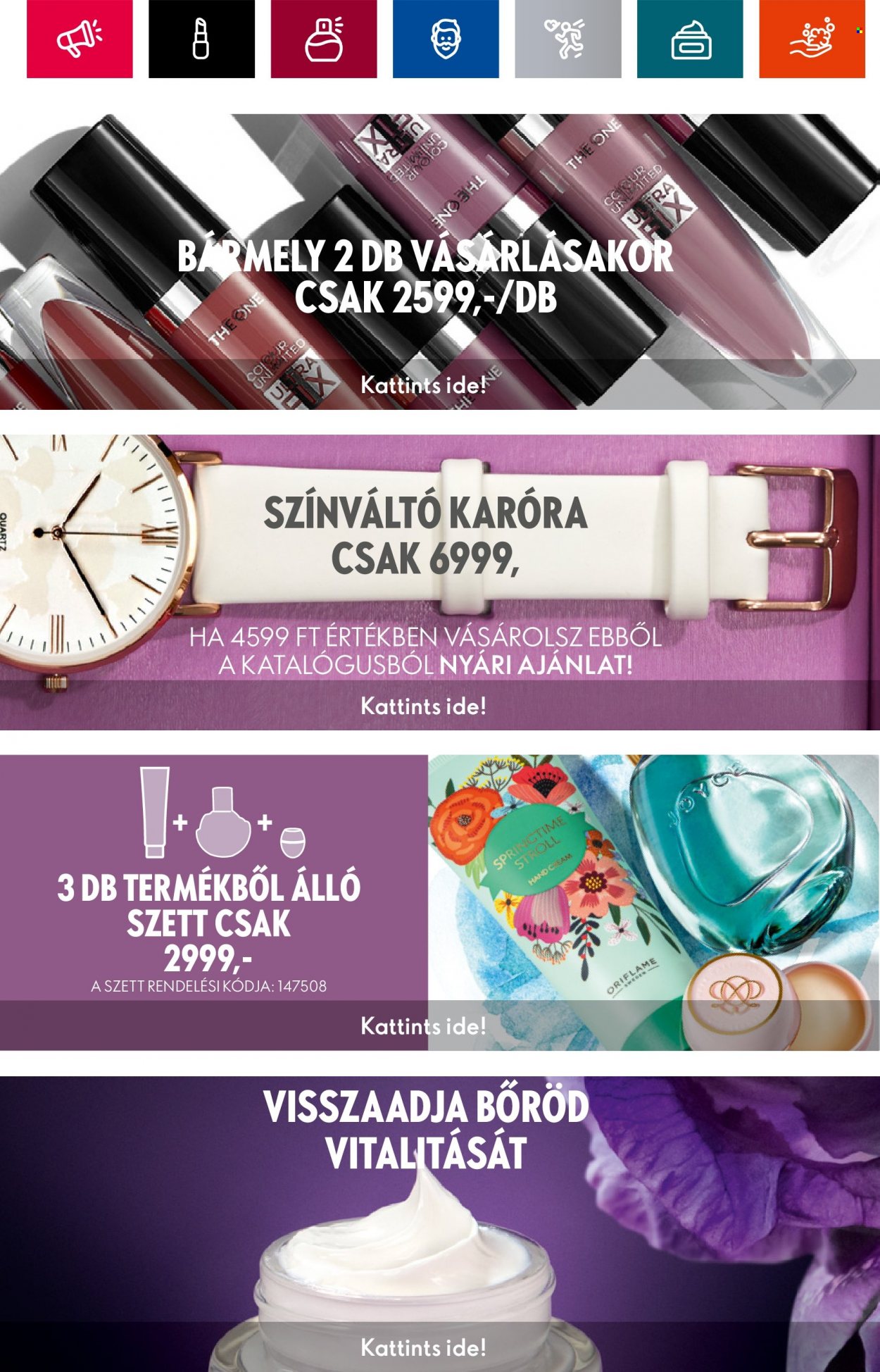 Oriflame akciós újságok - 2023.08.09 - 2023.08.29. Oldal 2