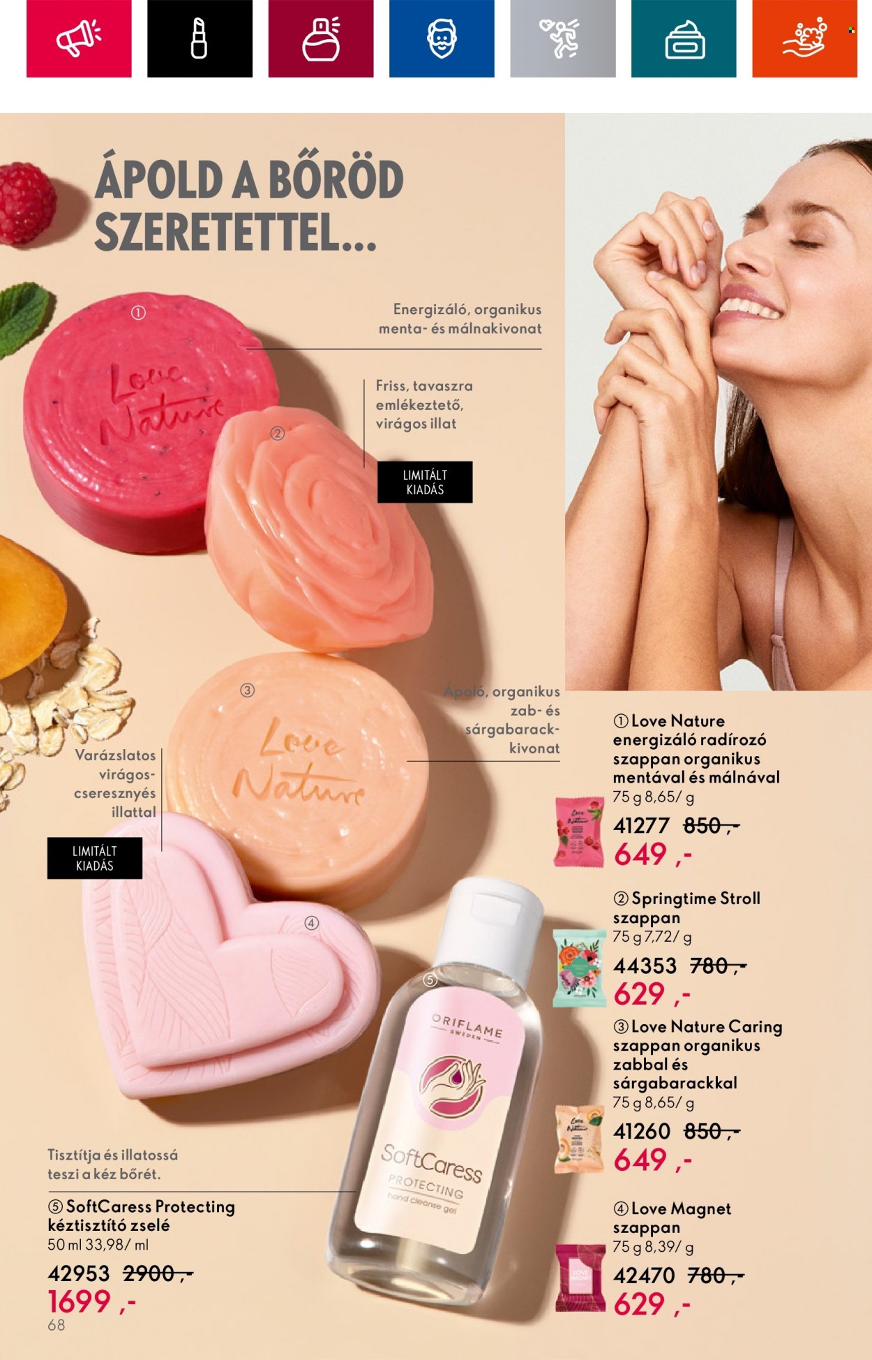 Oriflame akciós újságok - 2023.08.09 - 2023.08.29. Oldal 70
