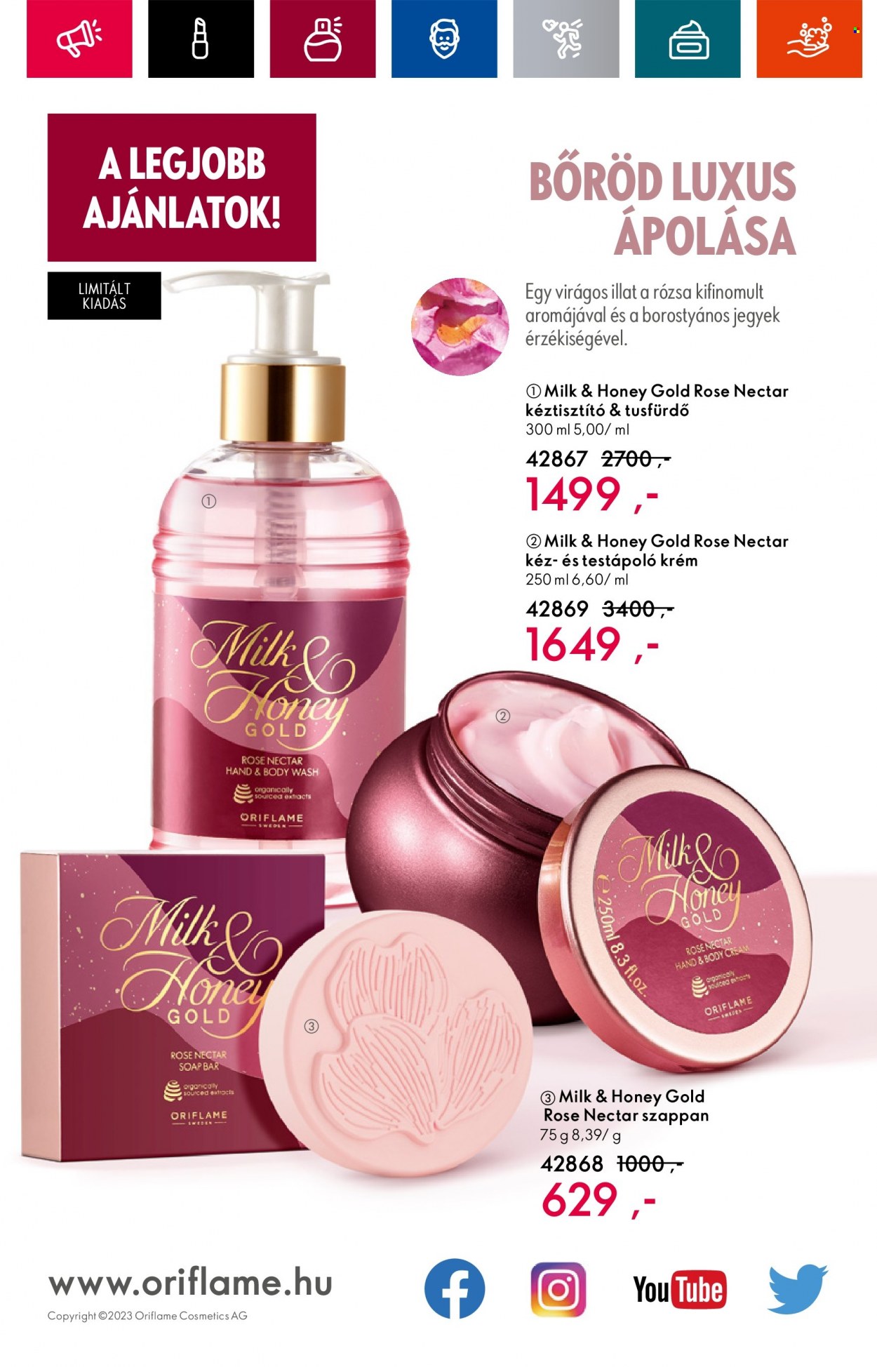 Oriflame akciós újságok - 2023.08.09 - 2023.08.29. Oldal 152