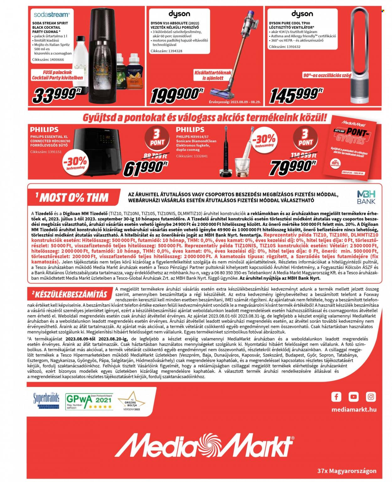 MediaMarkt akciós újságok - 2023.08.09 - 2023.08.20. Oldal 8