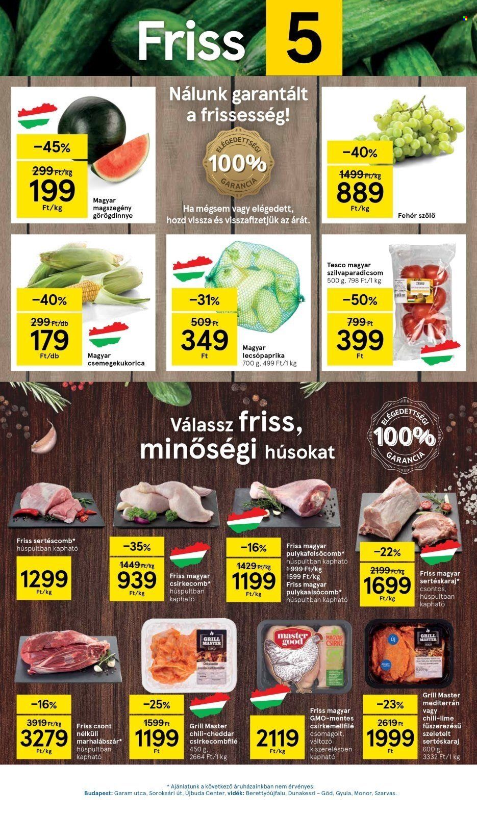 TESCO akciós újságok - 2023.08.17 - 2023.08.23. Oldal 5