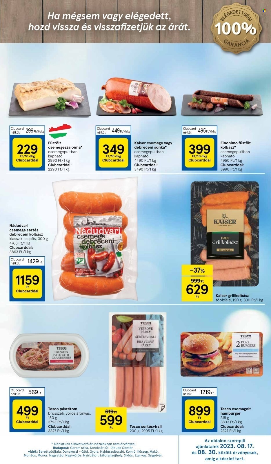 TESCO akciós újságok - 2023.08.17 - 2023.08.23. Oldal 15