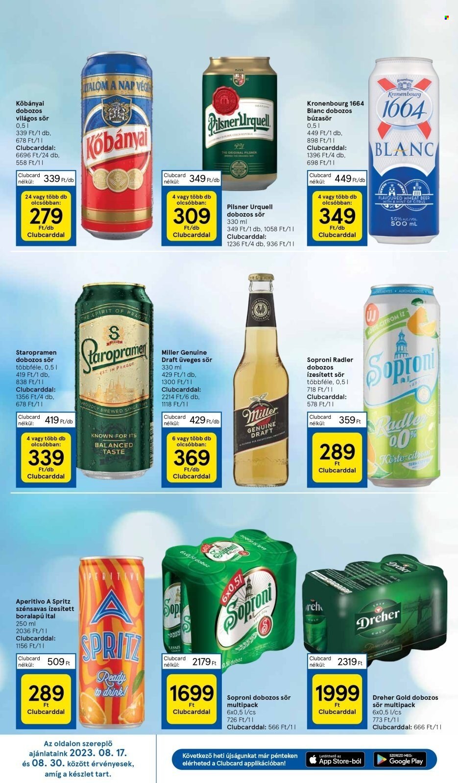 TESCO akciós újságok - 2023.08.17 - 2023.08.23. Oldal 30