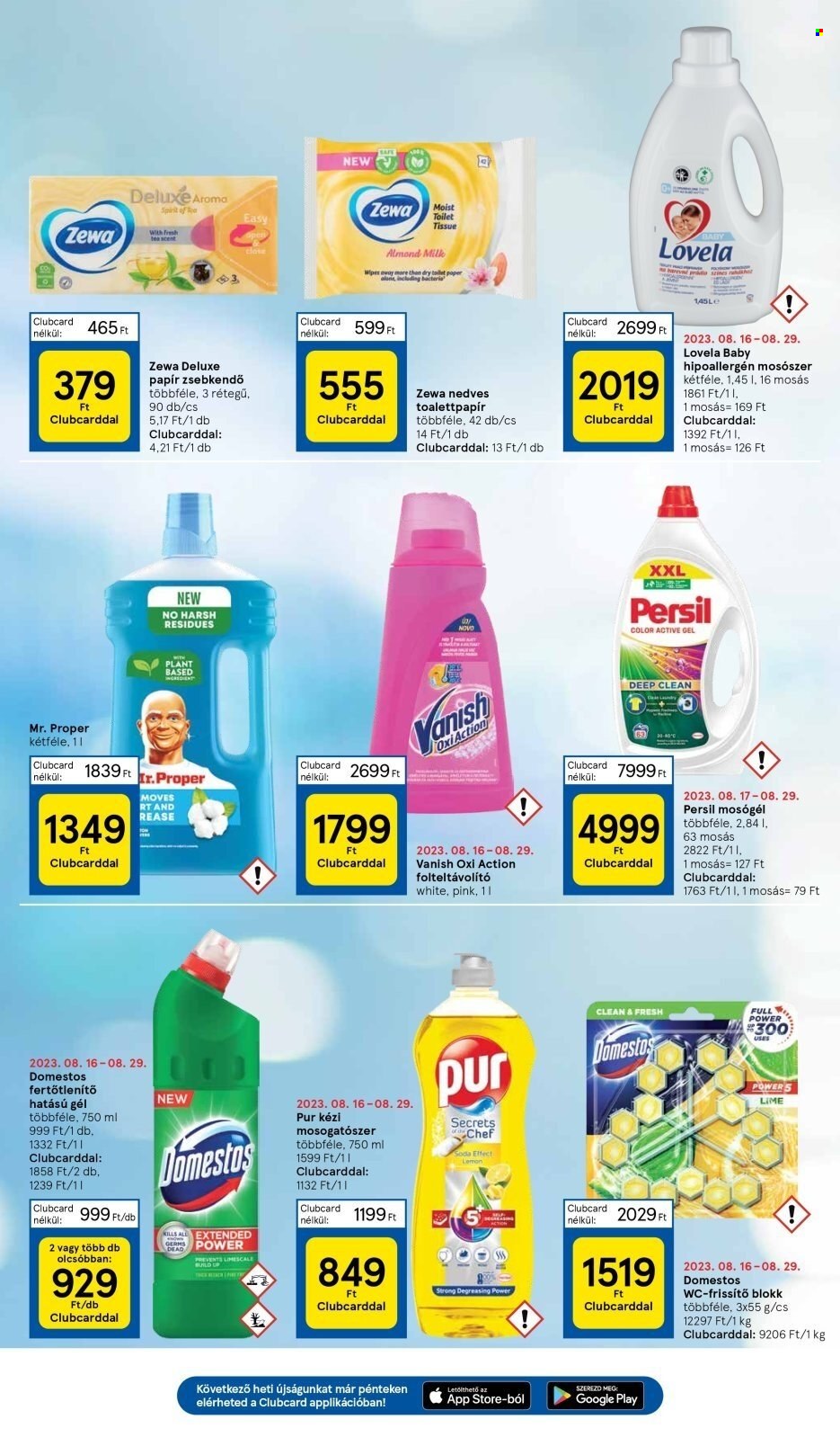 TESCO akciós újságok - 2023.08.17 - 2023.08.23. Oldal 34