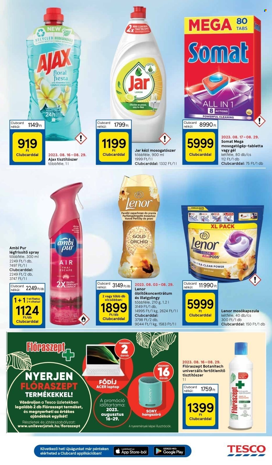 TESCO akciós újságok - 2023.08.17 - 2023.08.23. Oldal 35