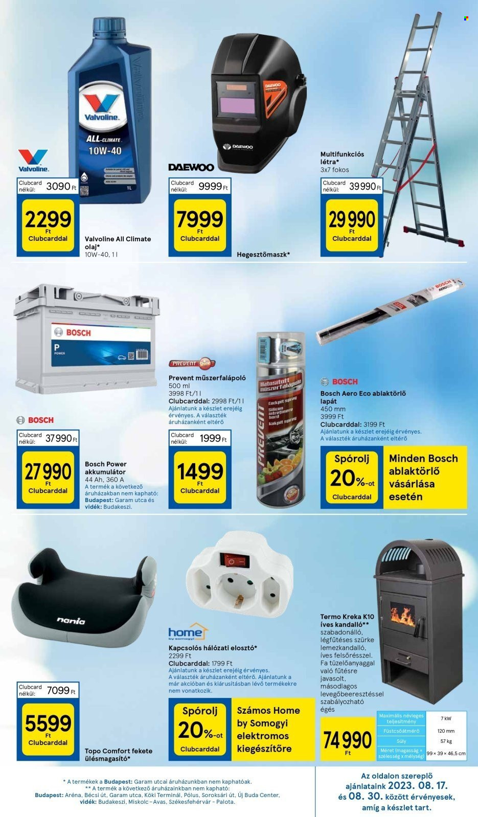 TESCO akciós újságok - 2023.08.17 - 2023.08.23. Oldal 43
