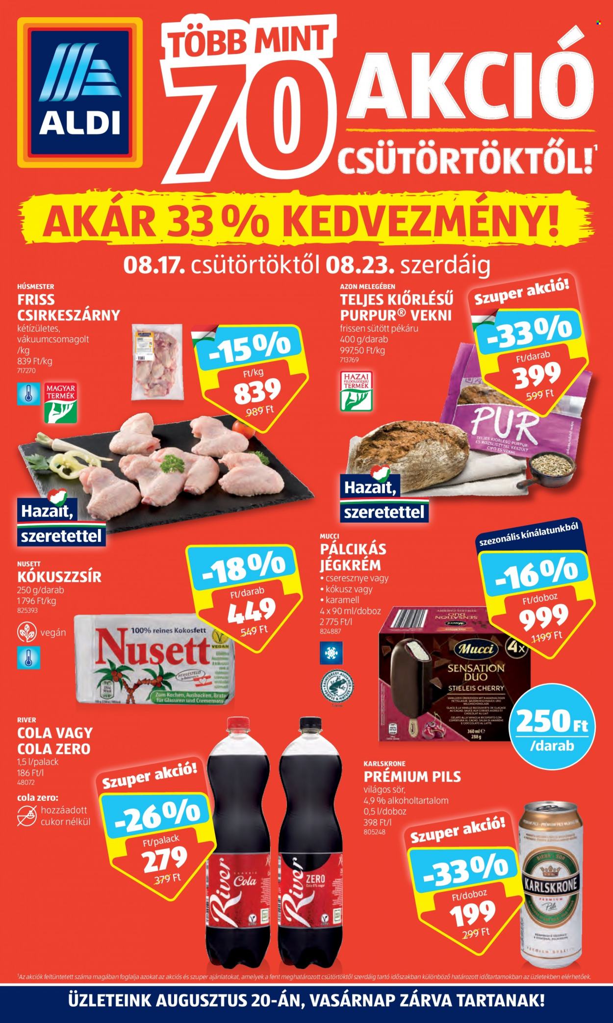 Aldi akciós újságok - 2023.08.17 - 2023.08.23. Oldal 1