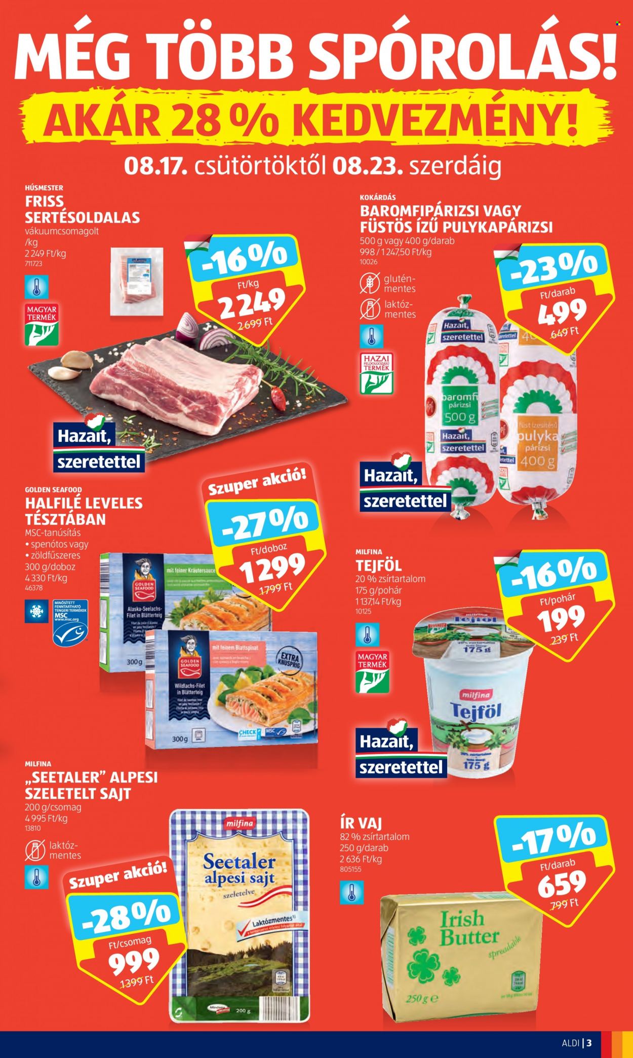 Aldi akciós újságok - 2023.08.17 - 2023.08.23. Oldal 3