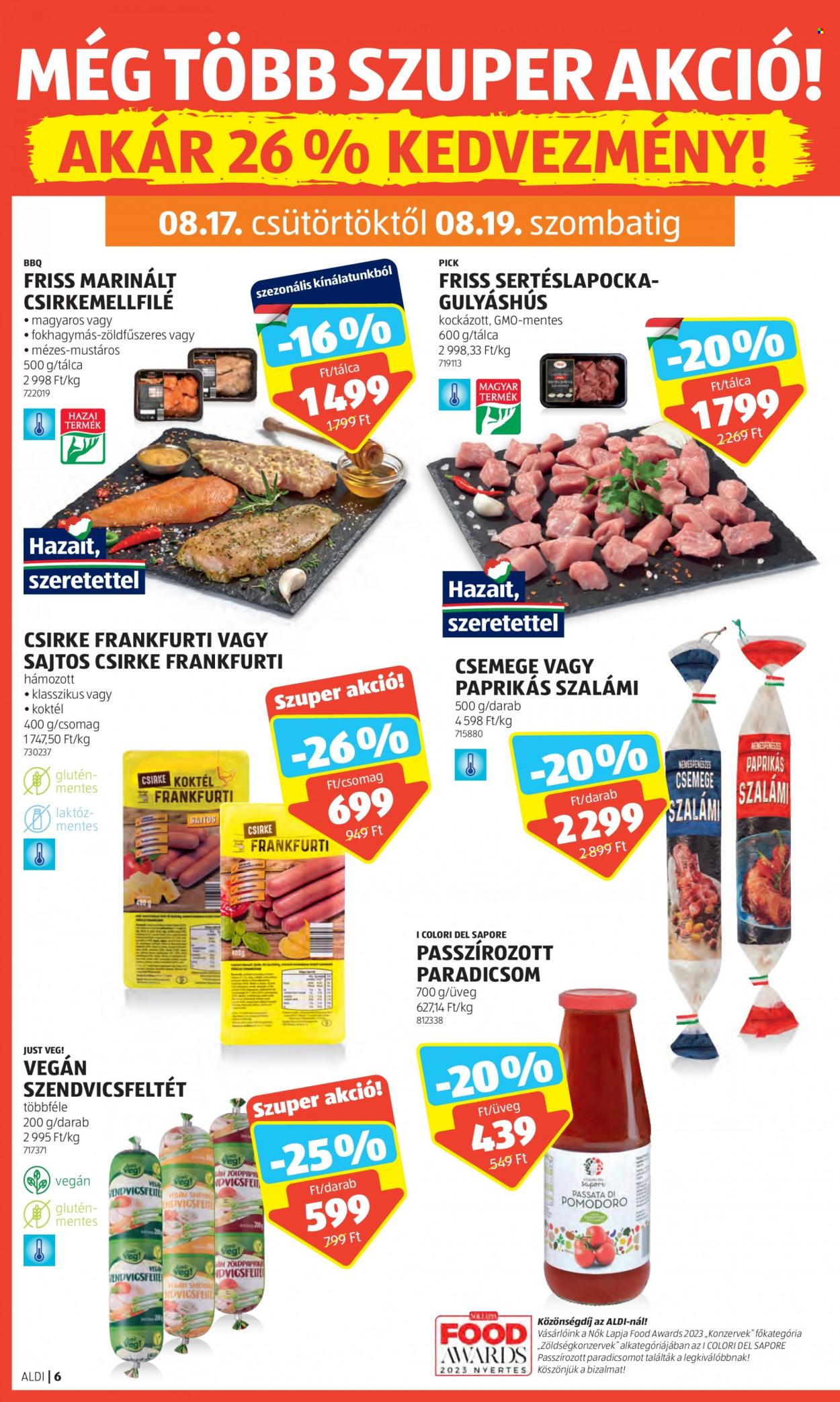 Aldi akciós újságok - 2023.08.17 - 2023.08.23. Oldal 8