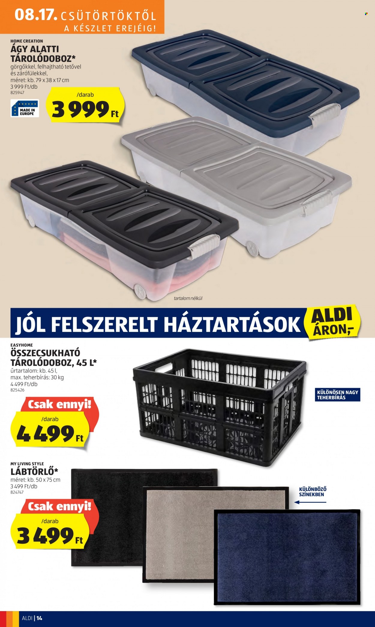 Aldi akciós újságok - 2023.08.17 - 2023.08.23. Oldal 16