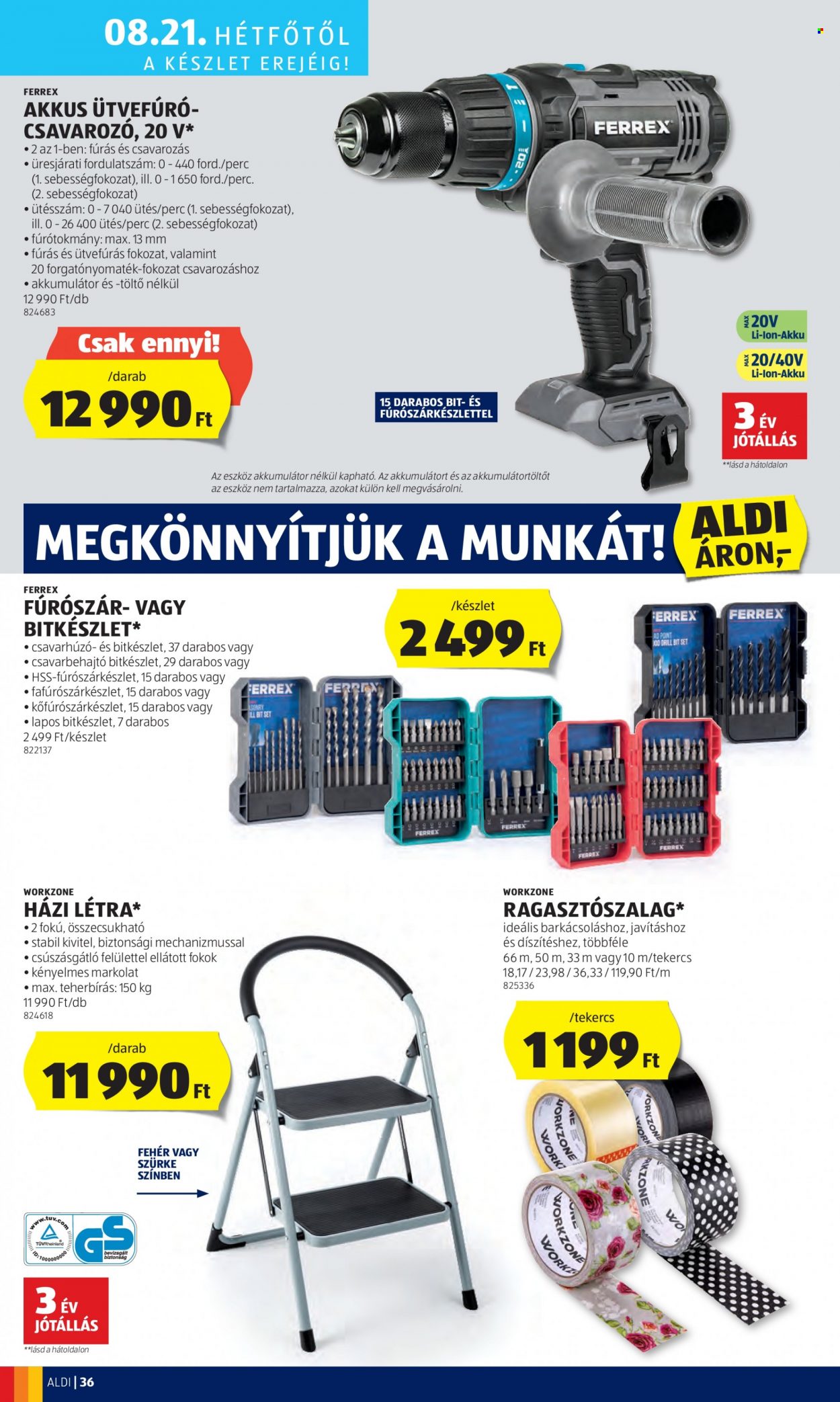 Aldi akciós újságok - 2023.08.17 - 2023.08.23. Oldal 40