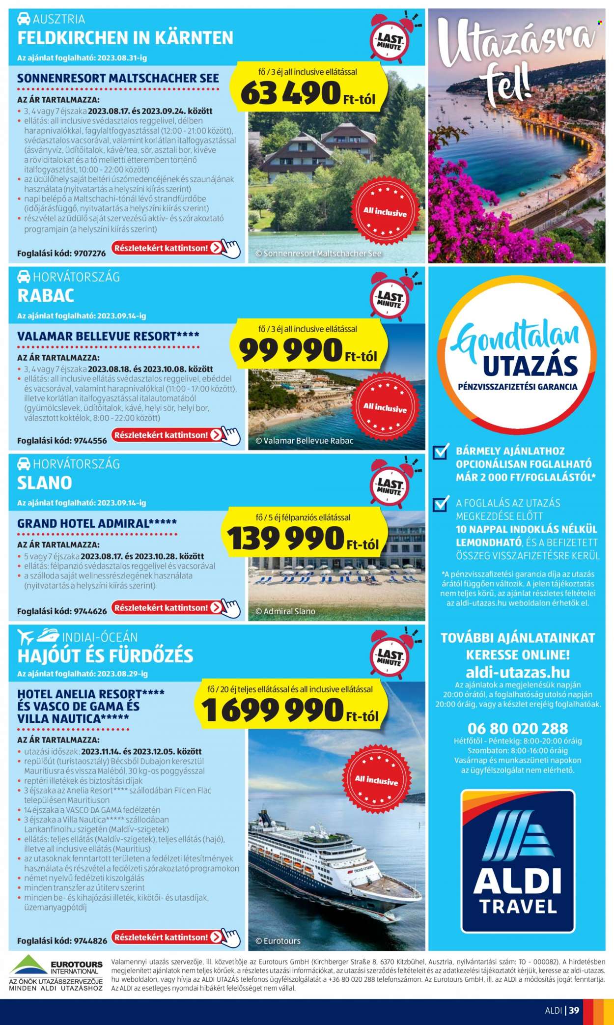 Aldi akciós újságok - 2023.08.17 - 2023.08.23. Oldal 45